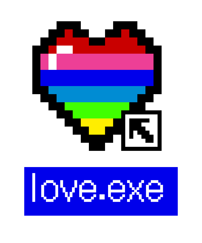 Logo with symbol, transparent